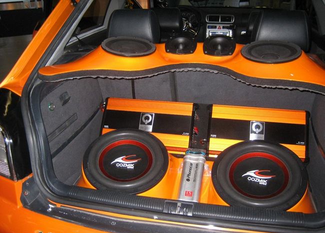 Установка автозвука