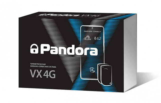 Автосигнализация Pandora VX4G с установкой